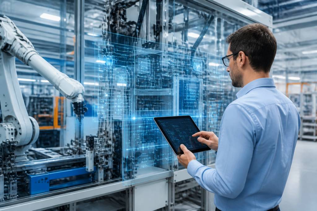 Digital innovative lösungen für Industrie 4.0 und automatisierungstechnik