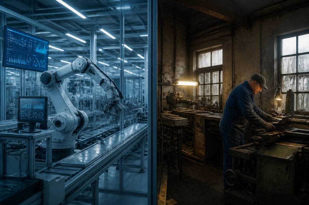 Die auswirkungen der digital divide auf die industrie 4.0