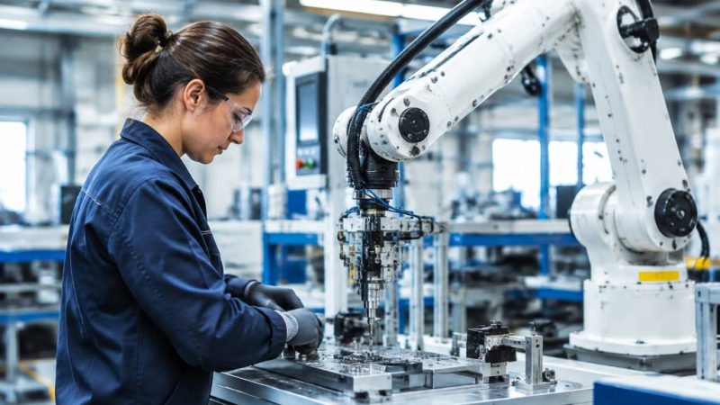 Roboter und mensch in der modernen produktion: chancen und herausforderungen der zusammenarbeit