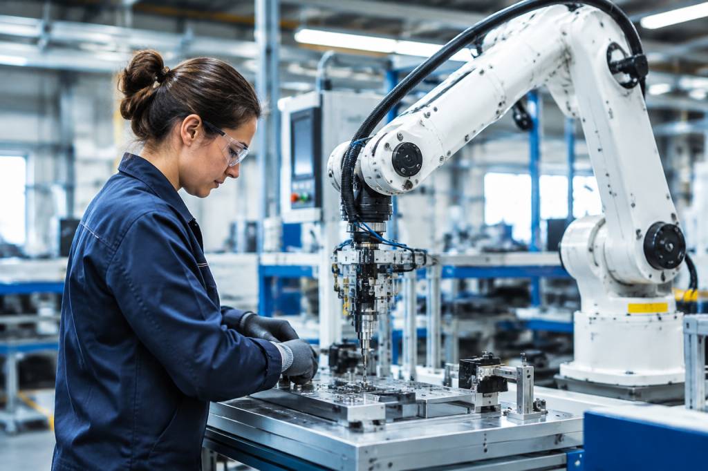 Roboter und mensch in der modernen produktion: chancen und herausforderungen der zusammenarbeit