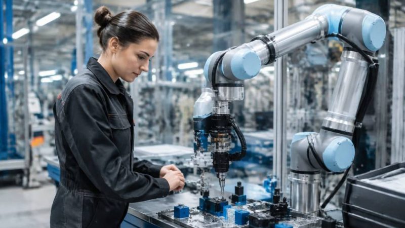 Menschen und roboter: Wie die Zusammenarbeit die Industrie 4.0 verändert