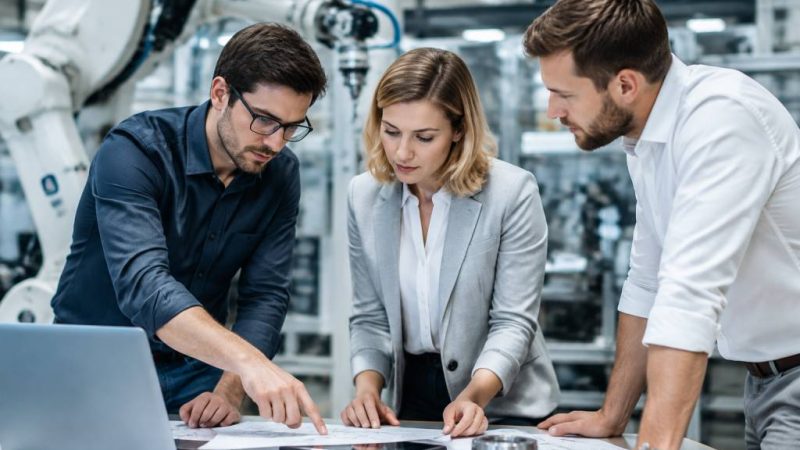 Effektives partner network für industrielle innovation und nachhaltige produktion