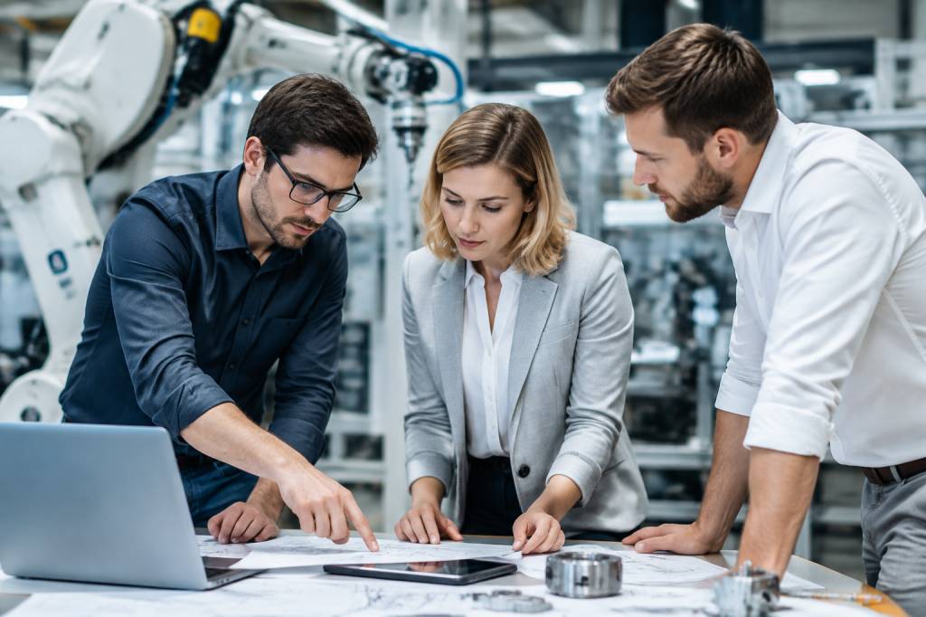 Effektives partner network für industrielle innovation und nachhaltige produktion